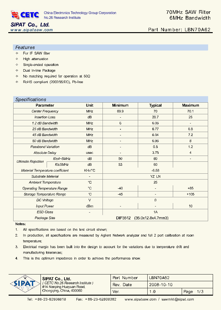 LBN70A62_4473787.PDF Datasheet
