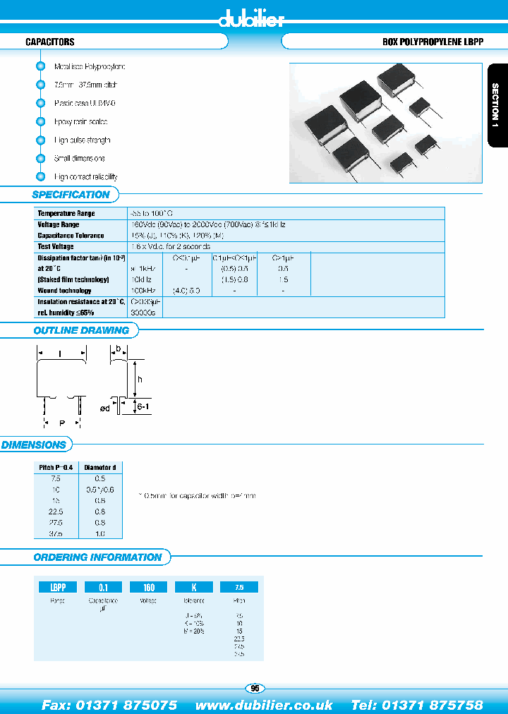 LBPP01160M75_4692095.PDF Datasheet
