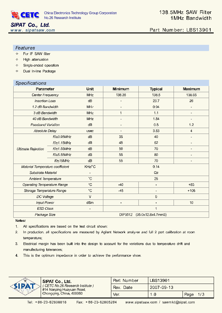 LBS13901_4177500.PDF Datasheet