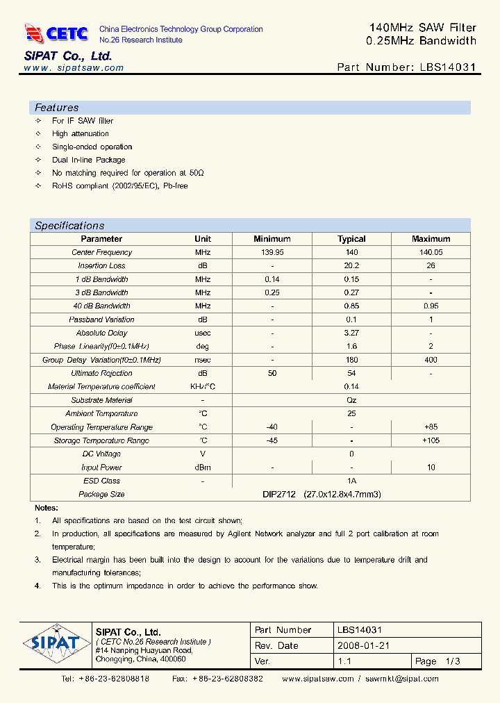 LBS14031_4289199.PDF Datasheet