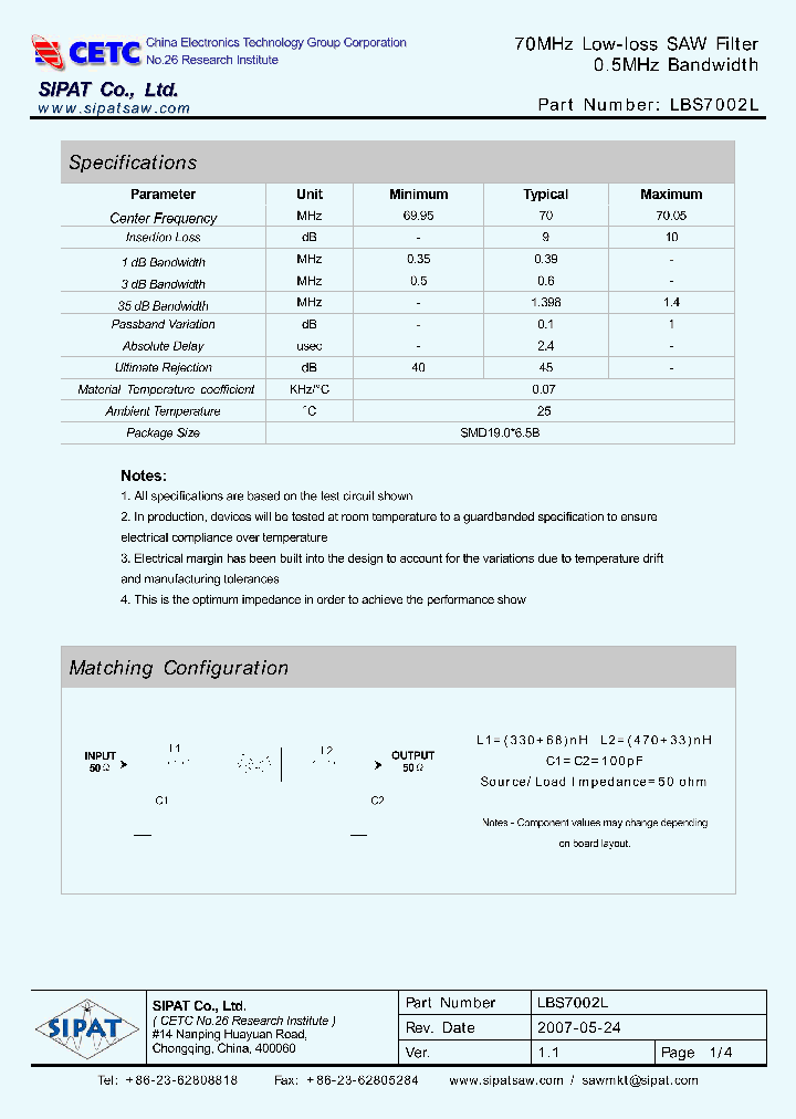 LBS7002L_4231489.PDF Datasheet