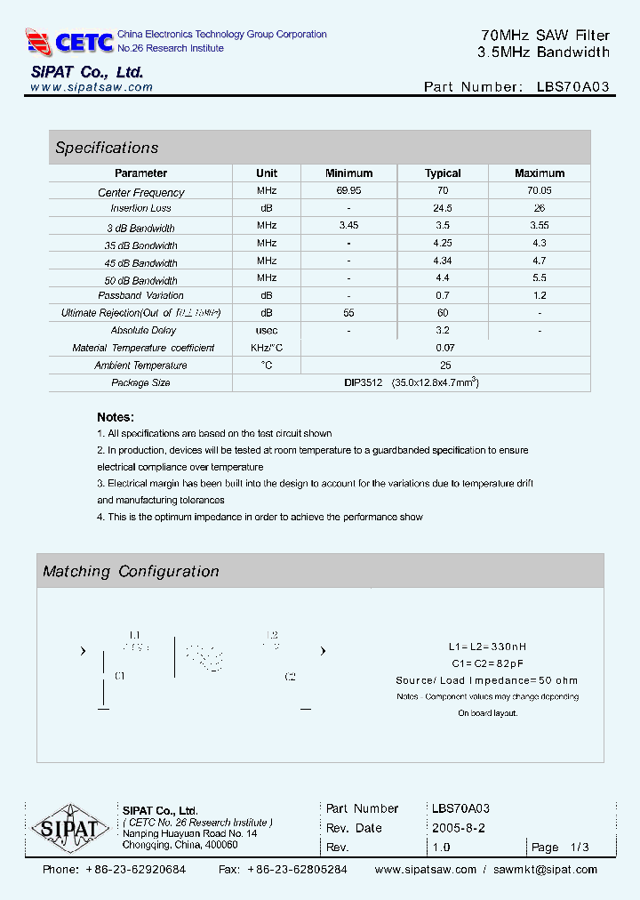 LBS70A03_4231497.PDF Datasheet