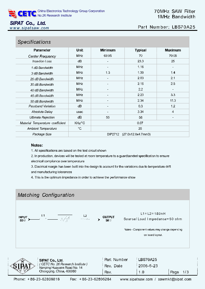 LBS70A25_4231505.PDF Datasheet