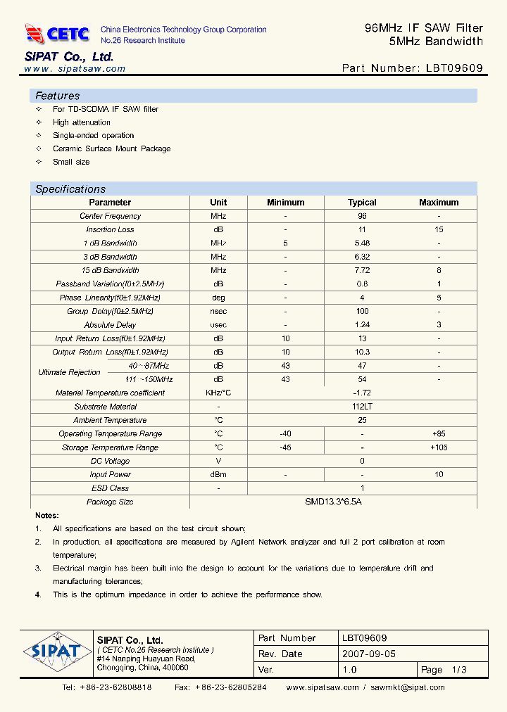 LBT09609_4282004.PDF Datasheet