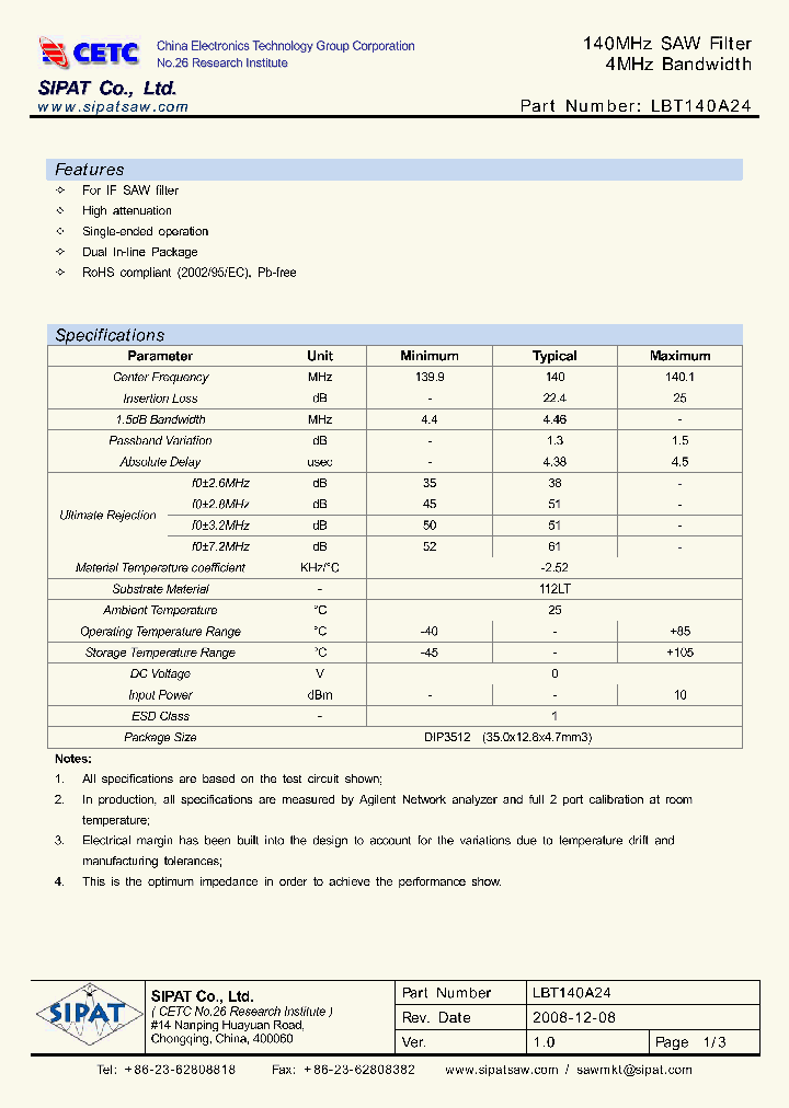 LBT140A24_4801230.PDF Datasheet