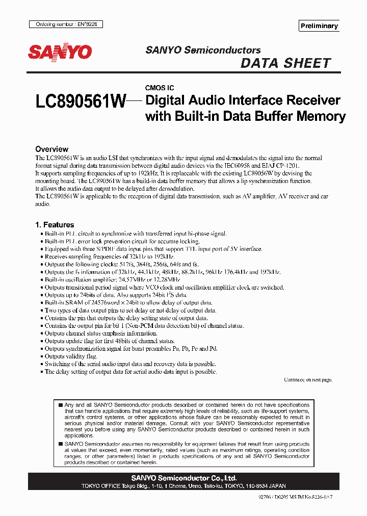 LC890561W_4259754.PDF Datasheet