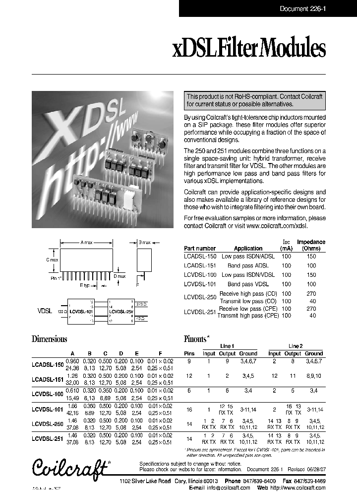 LCVDSL-100_4566612.PDF Datasheet
