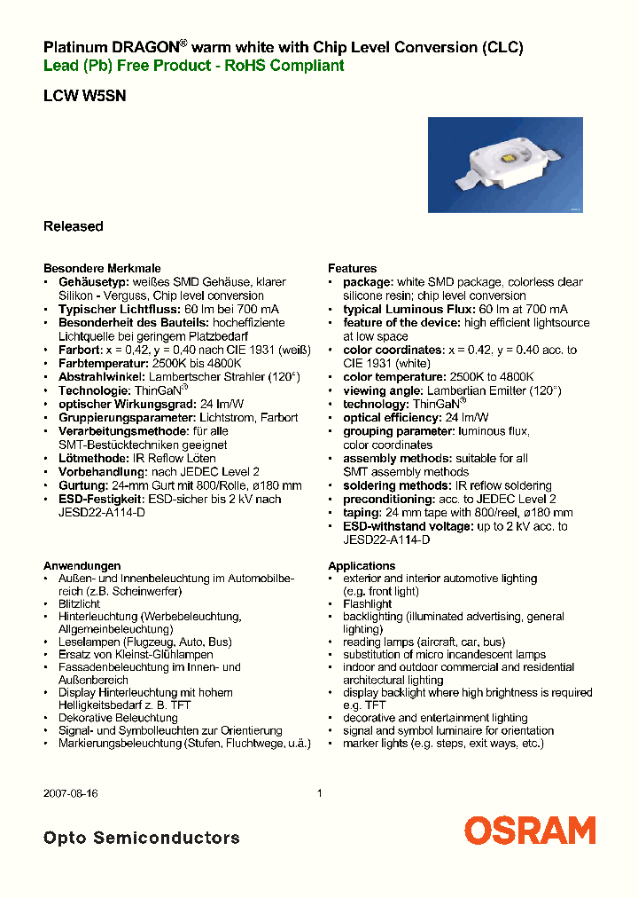 LCWW5SN_4372779.PDF Datasheet