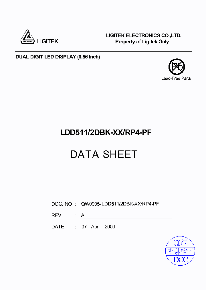 LDD511-2DBK-XX-RP4-PF_4572801.PDF Datasheet