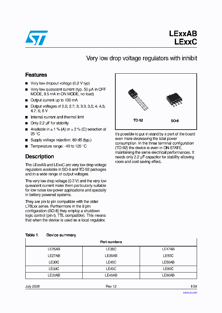 LE12ABD-TR_4538394.PDF Datasheet