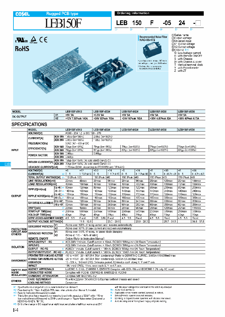 LEB150F_4627598.PDF Datasheet