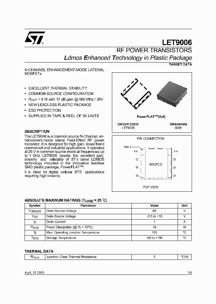 LET9006_4186333.PDF Datasheet
