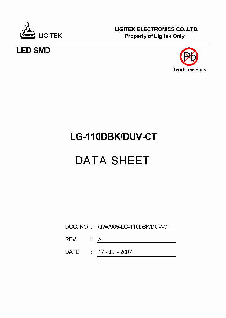 LG-110DBK-DUV-CT_4702713.PDF Datasheet