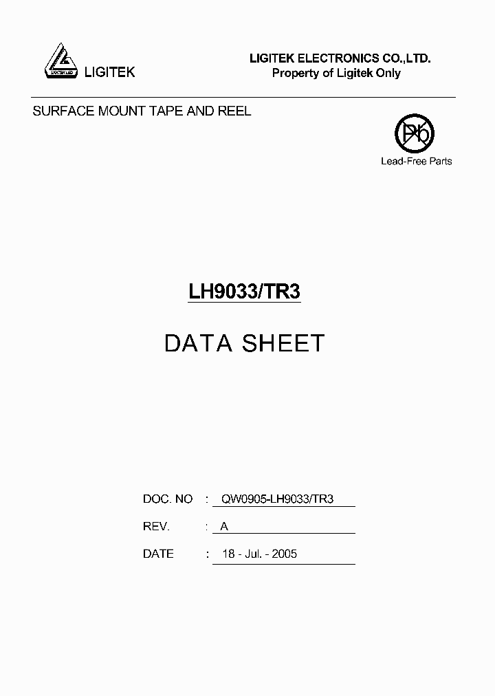 LH9033-TR3_4552472.PDF Datasheet