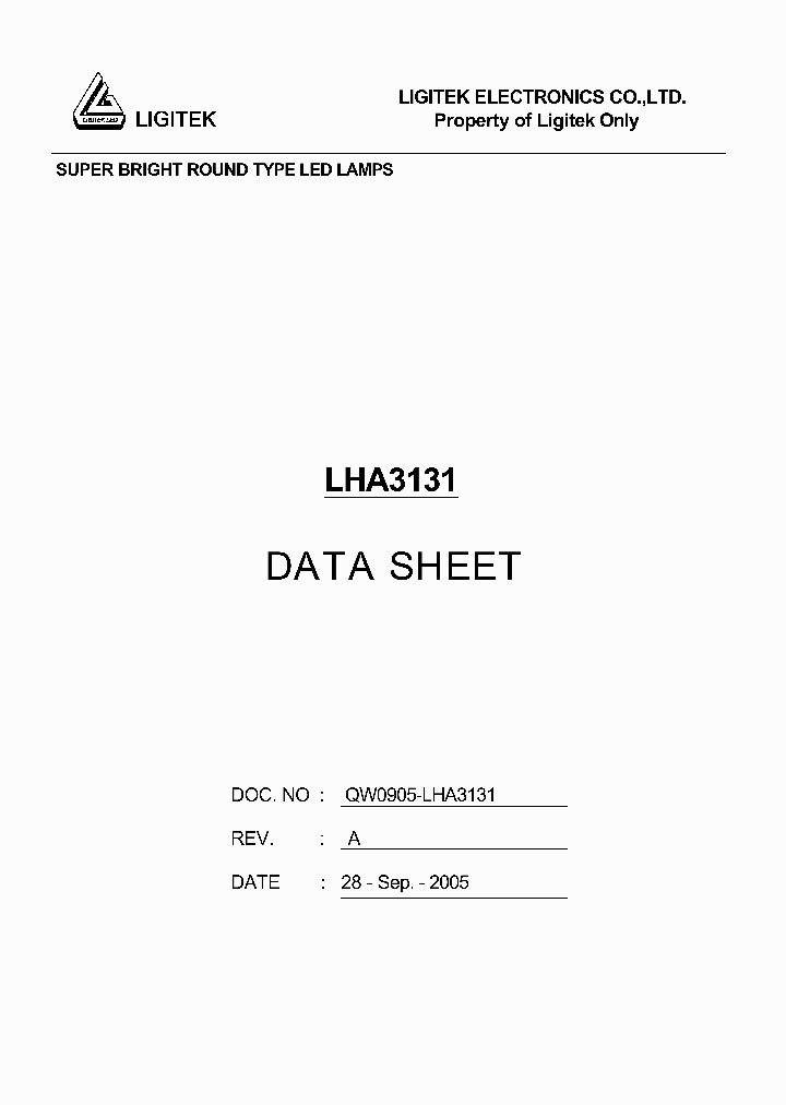 LHA3131_4908100.PDF Datasheet