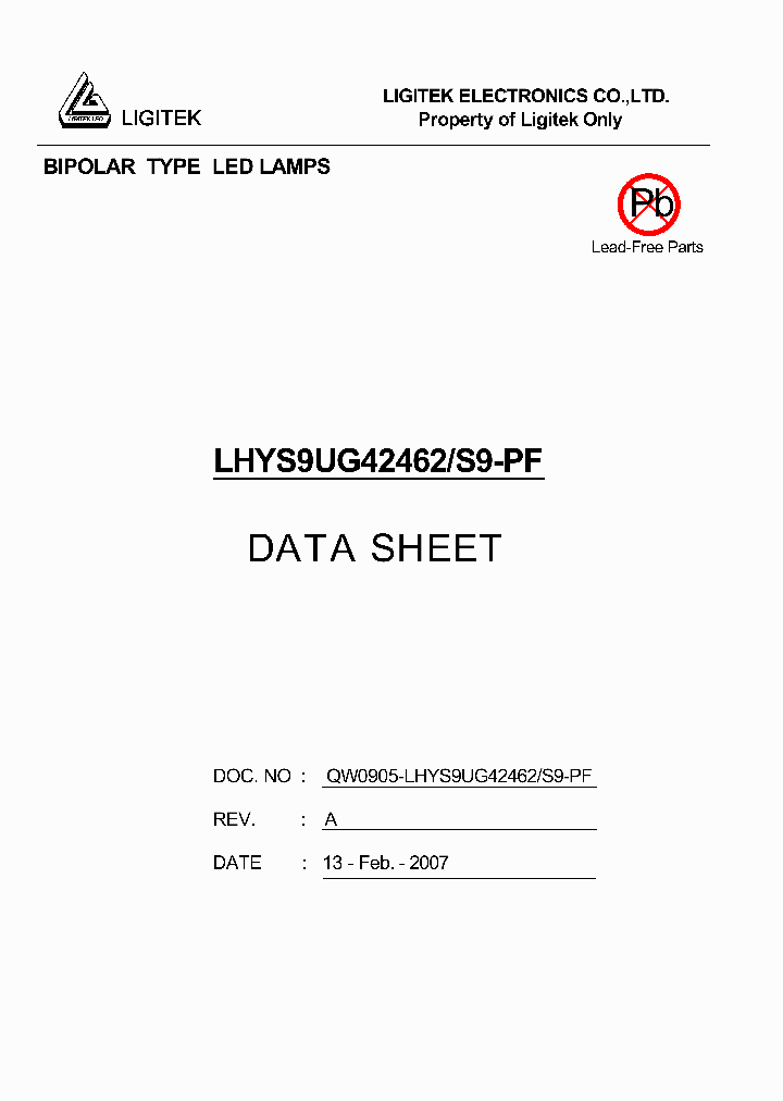 LHYS9UG42462-S9-PF_4660073.PDF Datasheet