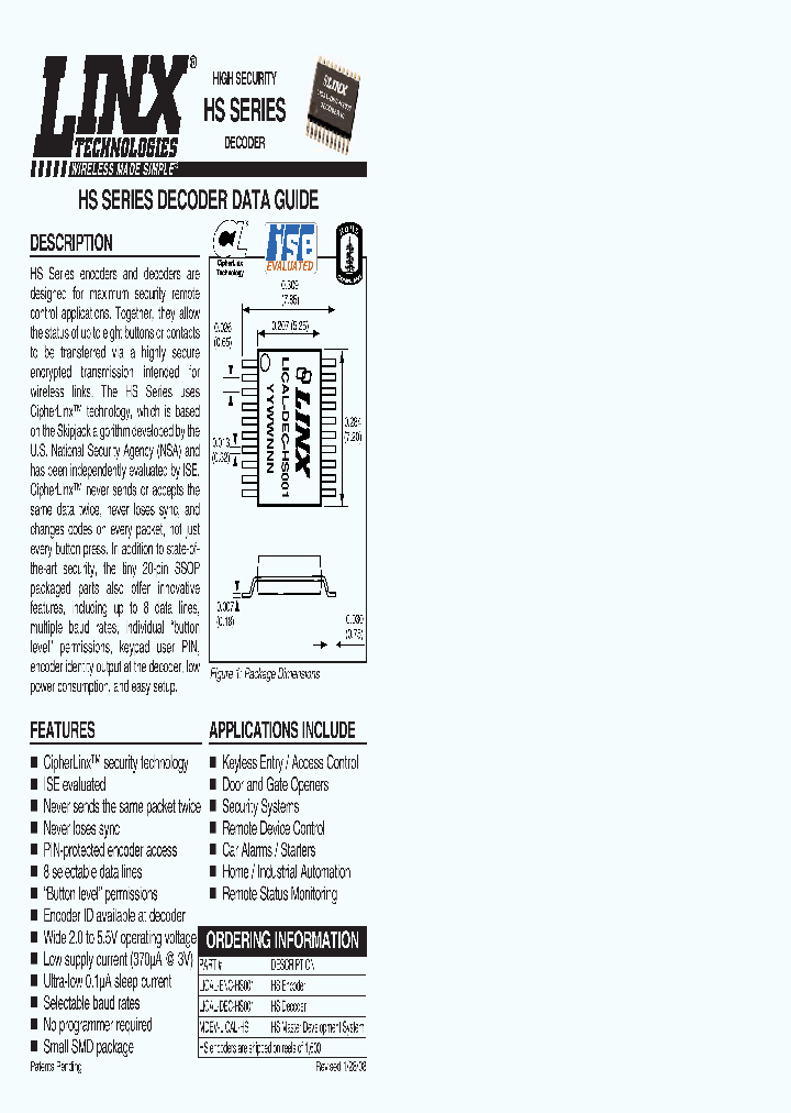 LICAL-DEC-HS001_4885231.PDF Datasheet