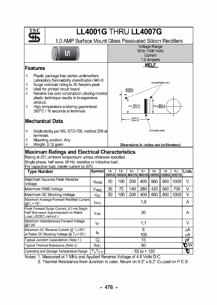 LL4001G_4610306.PDF Datasheet