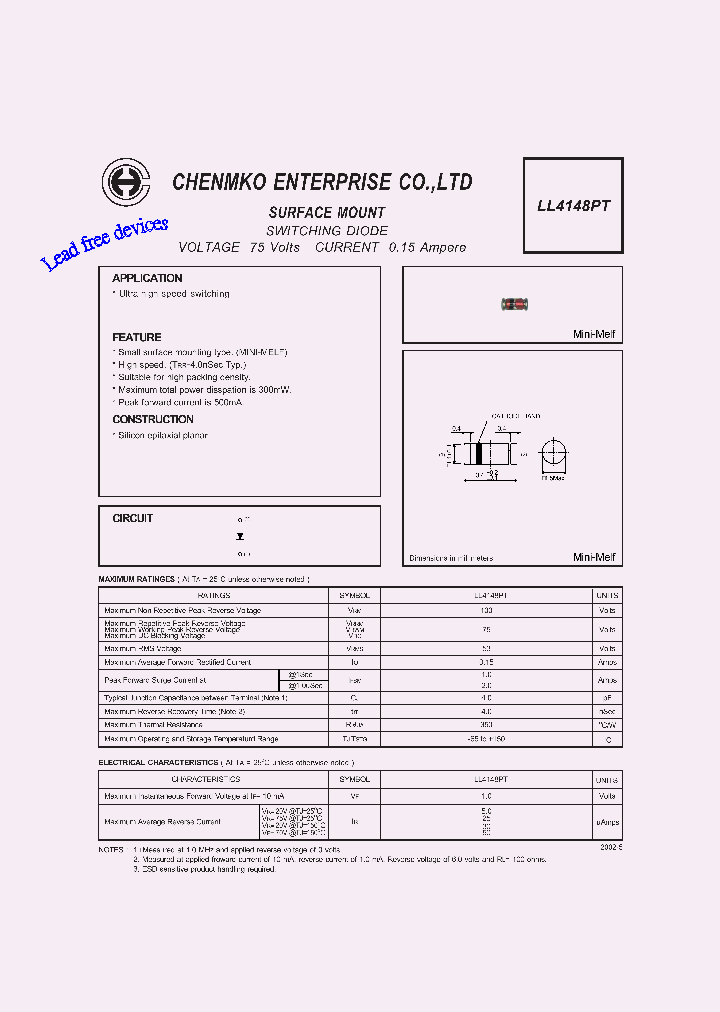 LL4148PT_4681229.PDF Datasheet