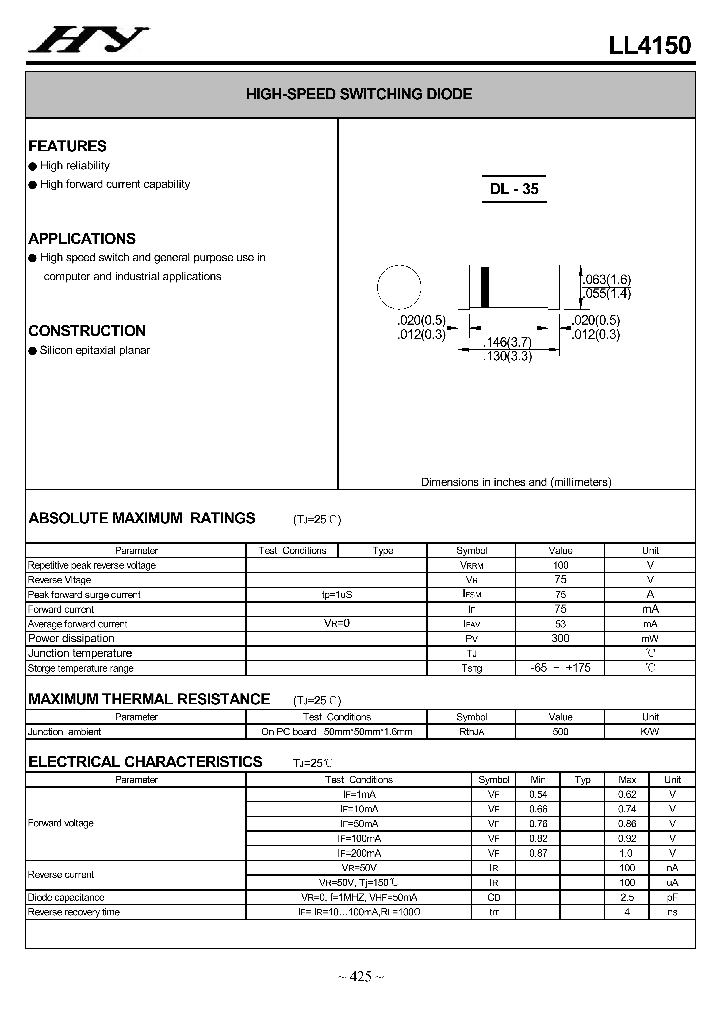 LL4150_4334895.PDF Datasheet