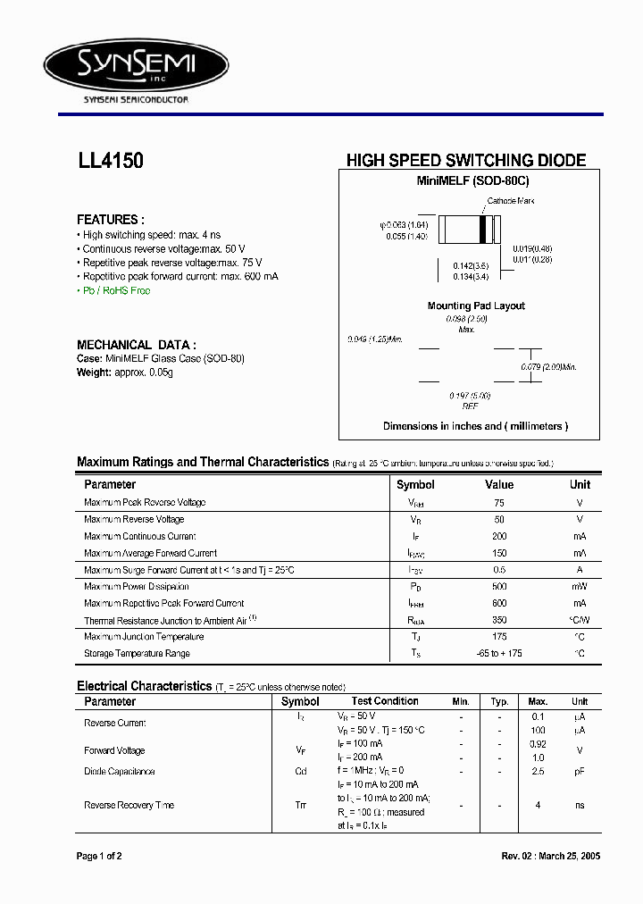 LL4150_4843709.PDF Datasheet