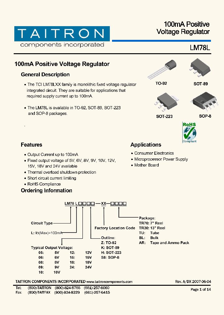 LM78L05Z-XX-TR70_4197473.PDF Datasheet