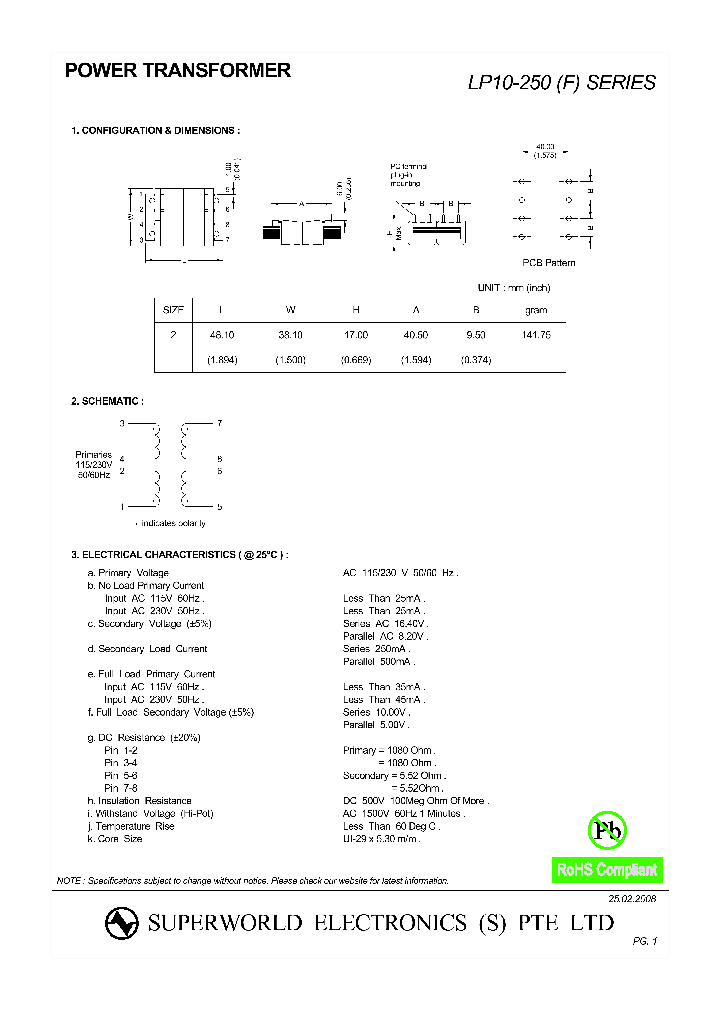 LP10-250_4755531.PDF Datasheet