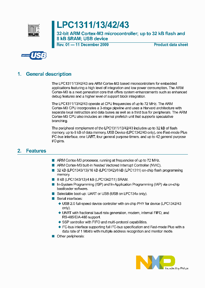 LPC1342_4631730.PDF Datasheet