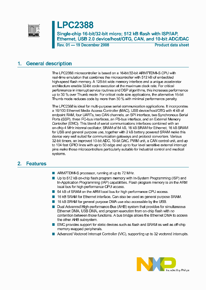 LPC2388FBD144_4341466.PDF Datasheet