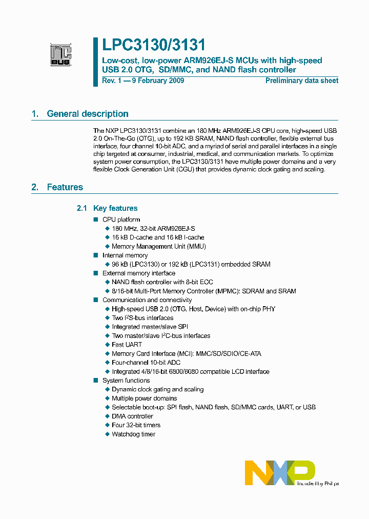 LPC3130FET180_4553368.PDF Datasheet