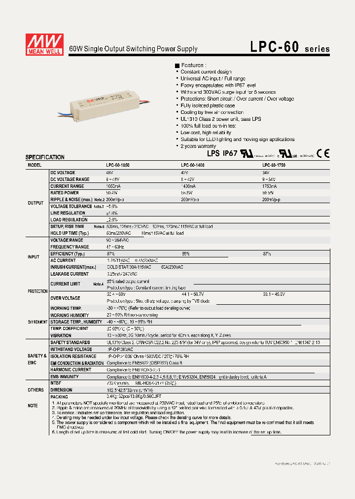 LPC-60_4332001.PDF Datasheet