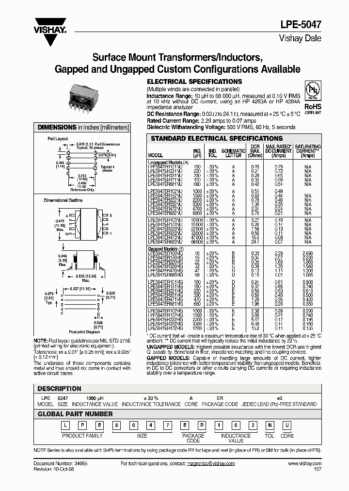 LPE5047ER100MG_4253024.PDF Datasheet