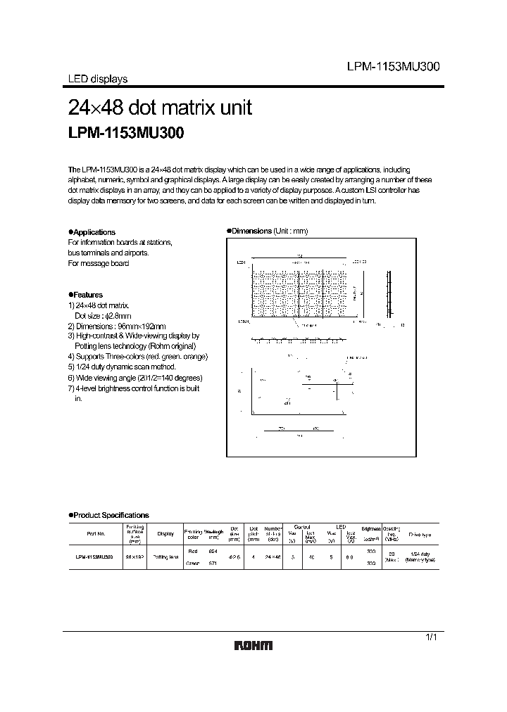 LPM-1153MU300_4718044.PDF Datasheet