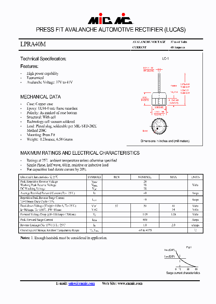 LPRA40M_4434215.PDF Datasheet