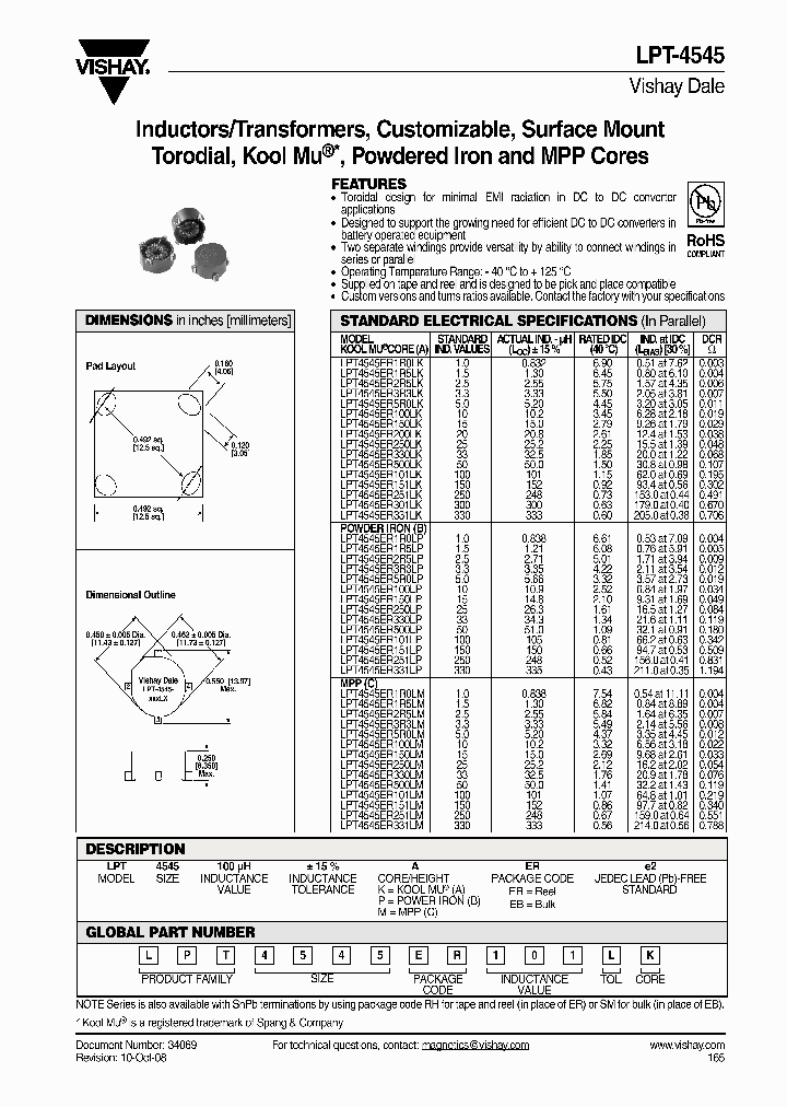LPT4545ER5R0LK_4513515.PDF Datasheet