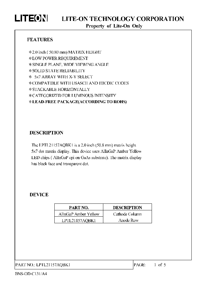 LPTL21157AQBK1_4646384.PDF Datasheet