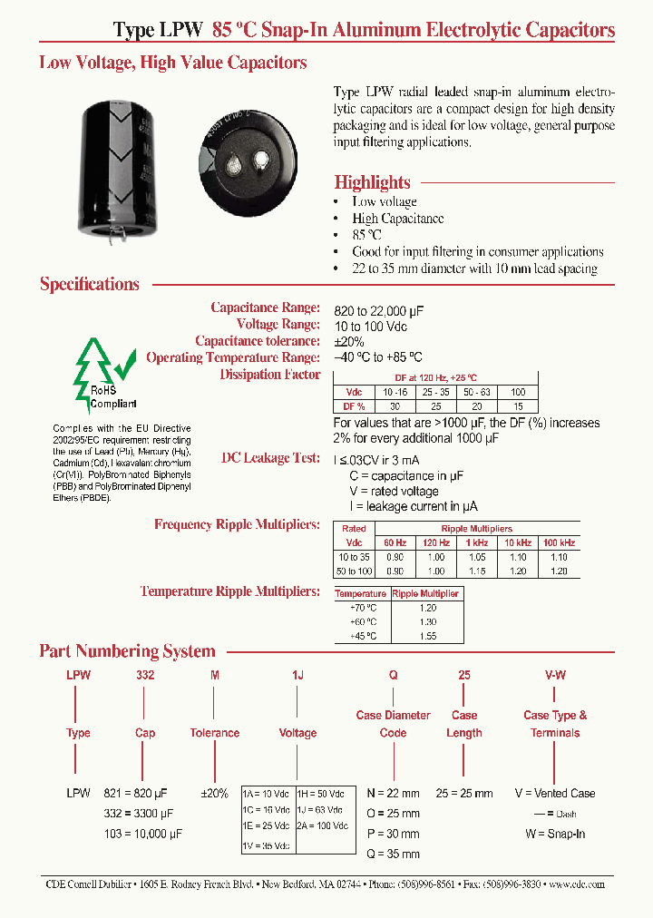 LPW332M1EN25V-W_4204480.PDF Datasheet