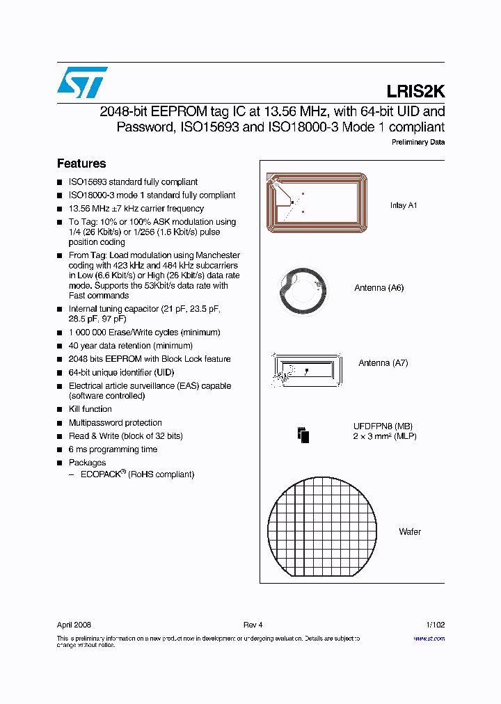 LRIS2K-A6S2U_4236081.PDF Datasheet