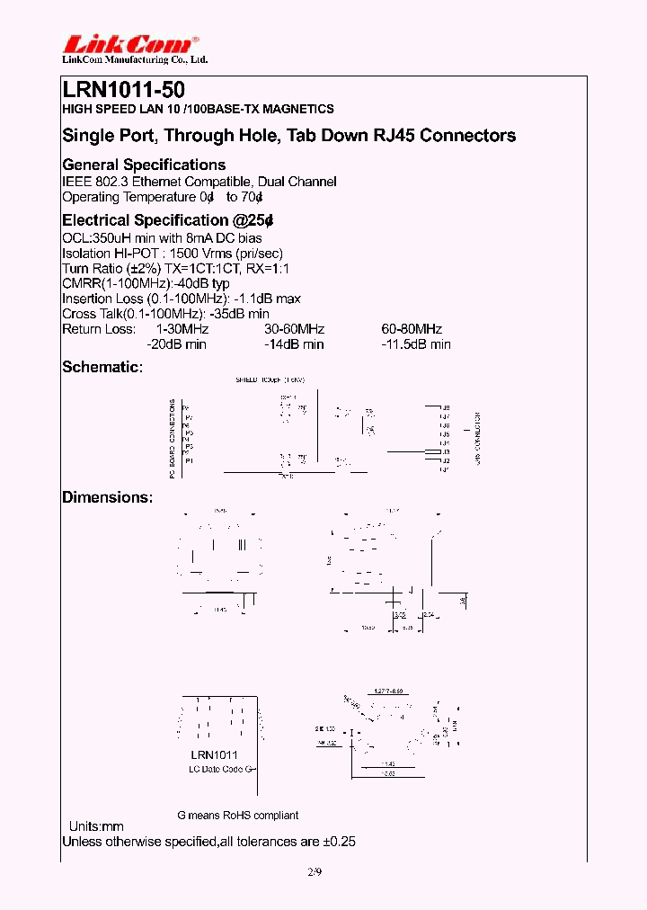 LRN1011-50_4503009.PDF Datasheet