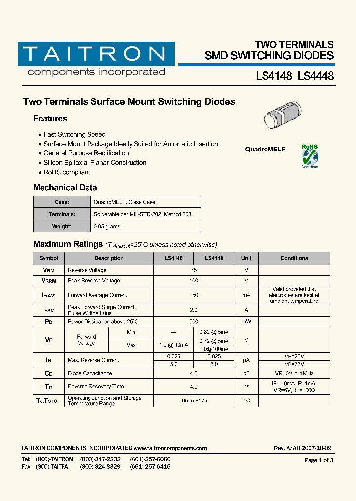 LS4148_4775791.PDF Datasheet