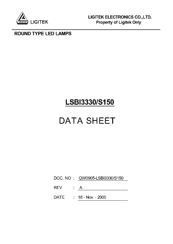 LSBI3330-S150_4711843.PDF Datasheet