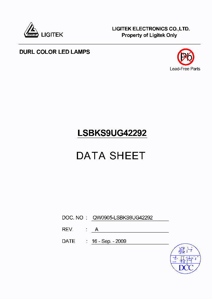 LSBKS9UG42292_4553384.PDF Datasheet