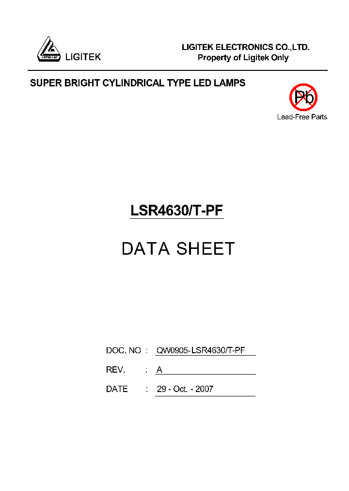LSR4630-T-PF_4721466.PDF Datasheet
