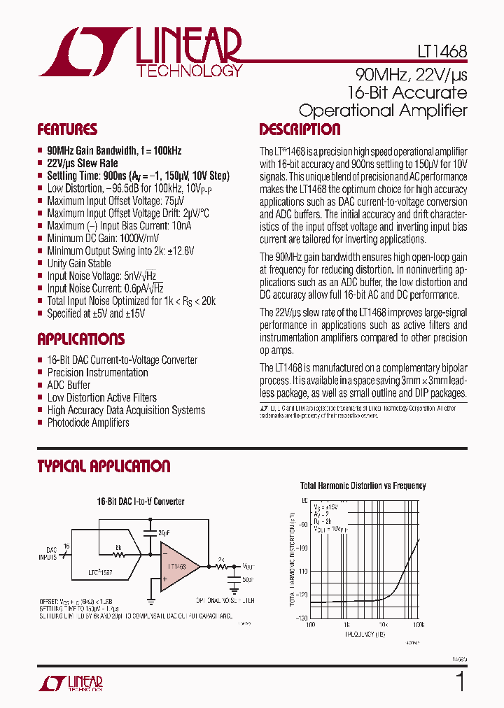 LT1468CDD-PBF_4592097.PDF Datasheet