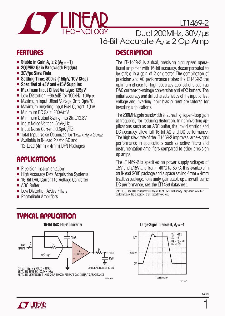 LT1469ACDF-2-PBF_4299954.PDF Datasheet