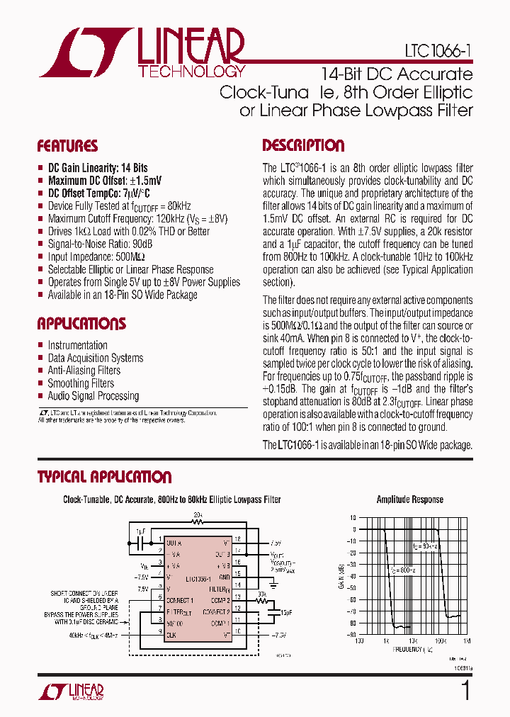 LTC1066-1CSW_4313630.PDF Datasheet