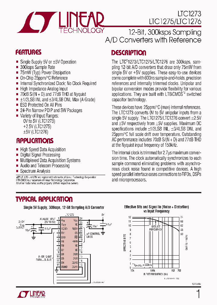 LTC1273ACSW_4507272.PDF Datasheet