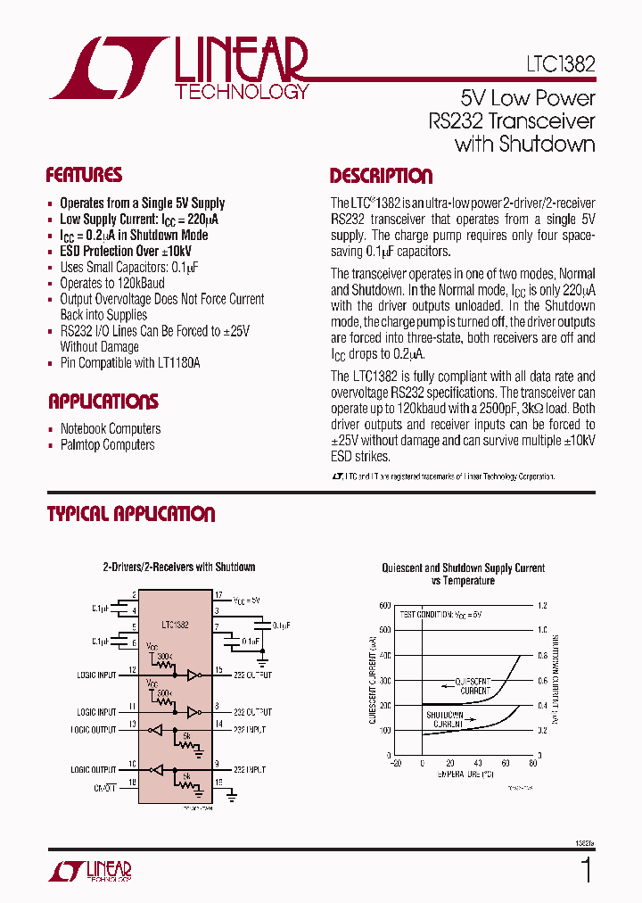 LTC1382CSW_4302627.PDF Datasheet