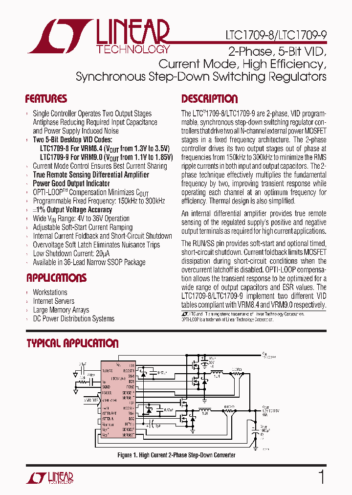 LTC1709-8_4354075.PDF Datasheet