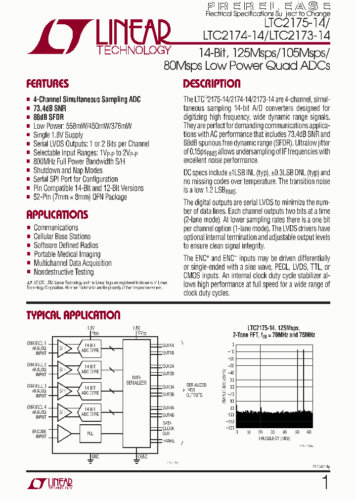 LTC2175IUKG-14_4472632.PDF Datasheet